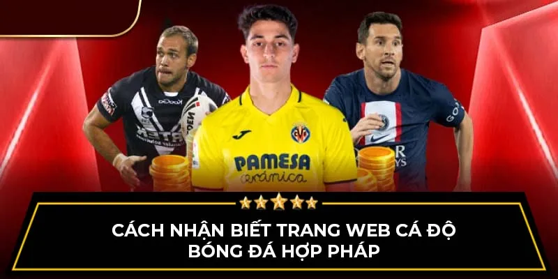 Cách nhận biết trang web cá độ bóng đá hợp pháp