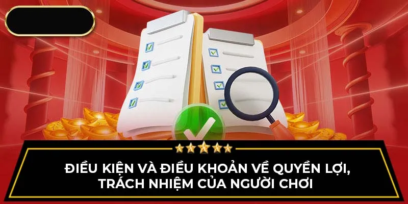 Điều kiện và điều khoản về quyền lợi, trách nhiệm của người chơi 